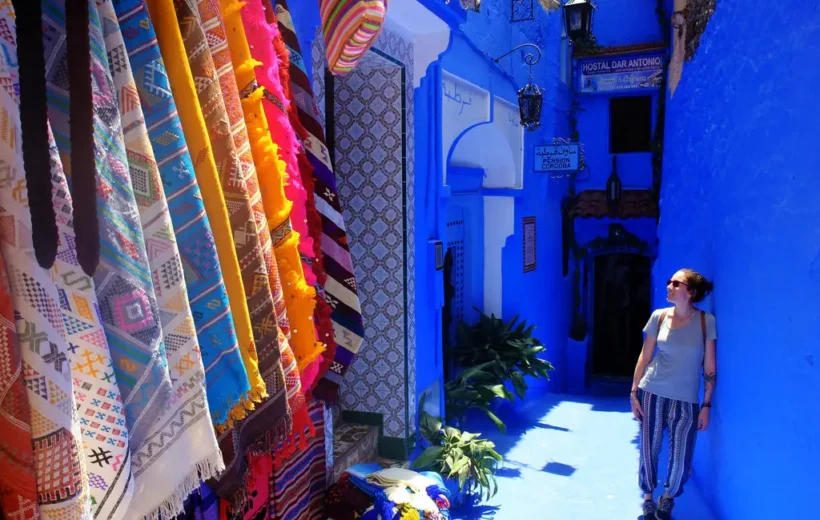 about us Beautiful blue streets of Chefchaouen
